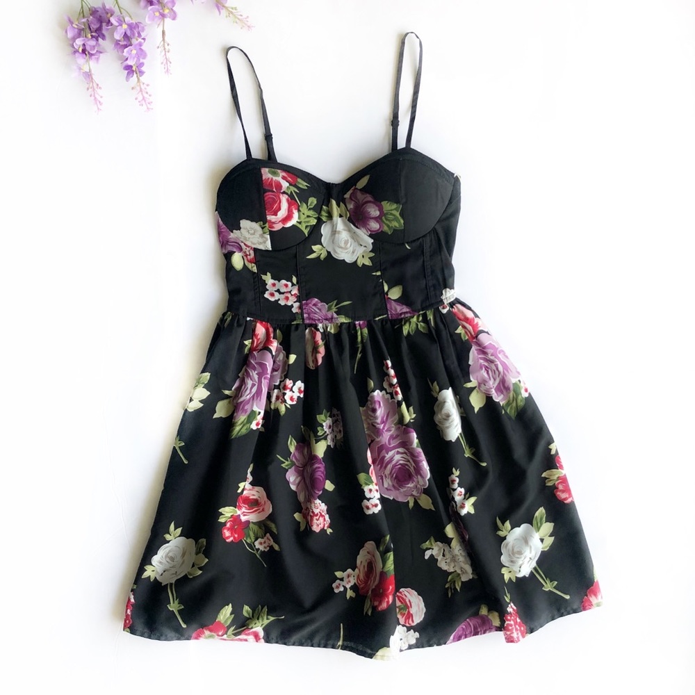 Band of Gypsies Floral Dress - Small